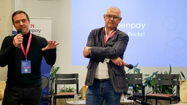 Franz Deim und Bernhard Krick, Geschäftsführer der OeNPAY Financial Innovation HUB GmbH. © OeNPAY