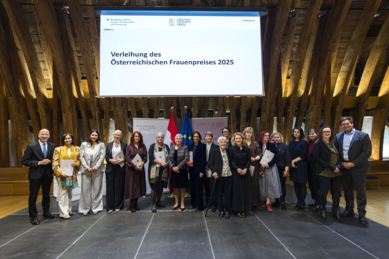 Gruppenfoto Grete Rehor-Preis© BMFWF/Dunker (BKA)