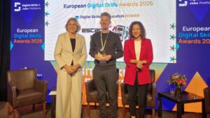 Escape Fake gewann den European Digital Skills Award in der Kategorie Bildung © Polycular