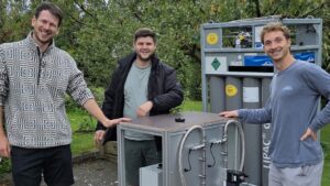 The team of VariJektor, a participant in the aws First Incubator © VariJektor