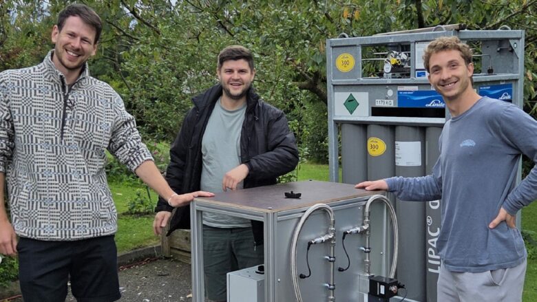 The team of VariJektor, a participant in the aws First Incubator © VariJektor