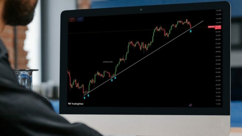 Charts wie diese schocken die Krypto-Welt. © Screenshot / Canva