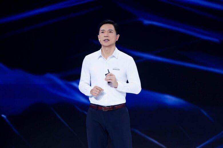 Robin Li, Co-founder and CEO of Baidu, speaks at the company’s annual flagship event, Baidu World 2025. © Baidu
