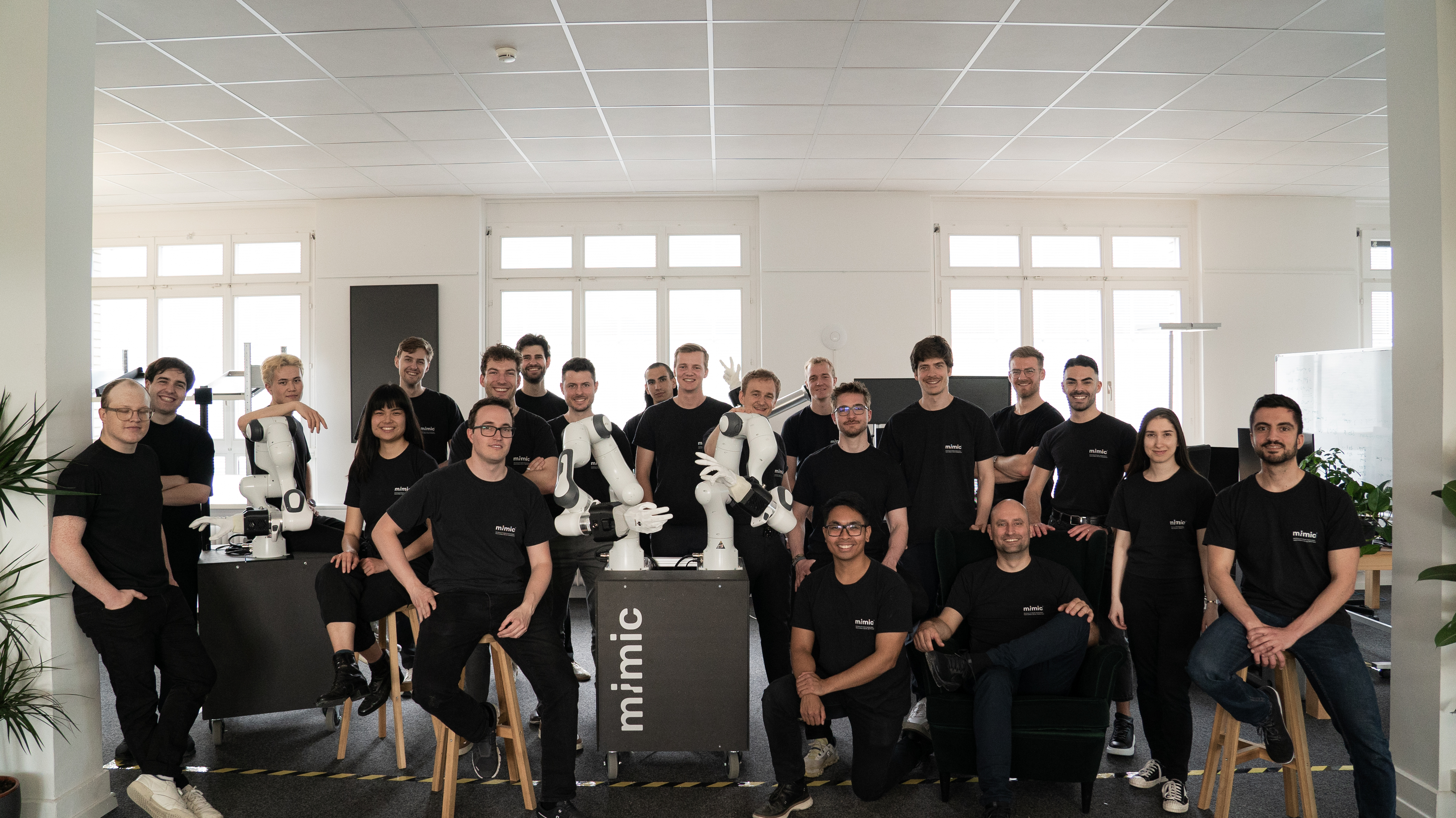 Das Team von Mimic Robotics. © Mimic Robotics