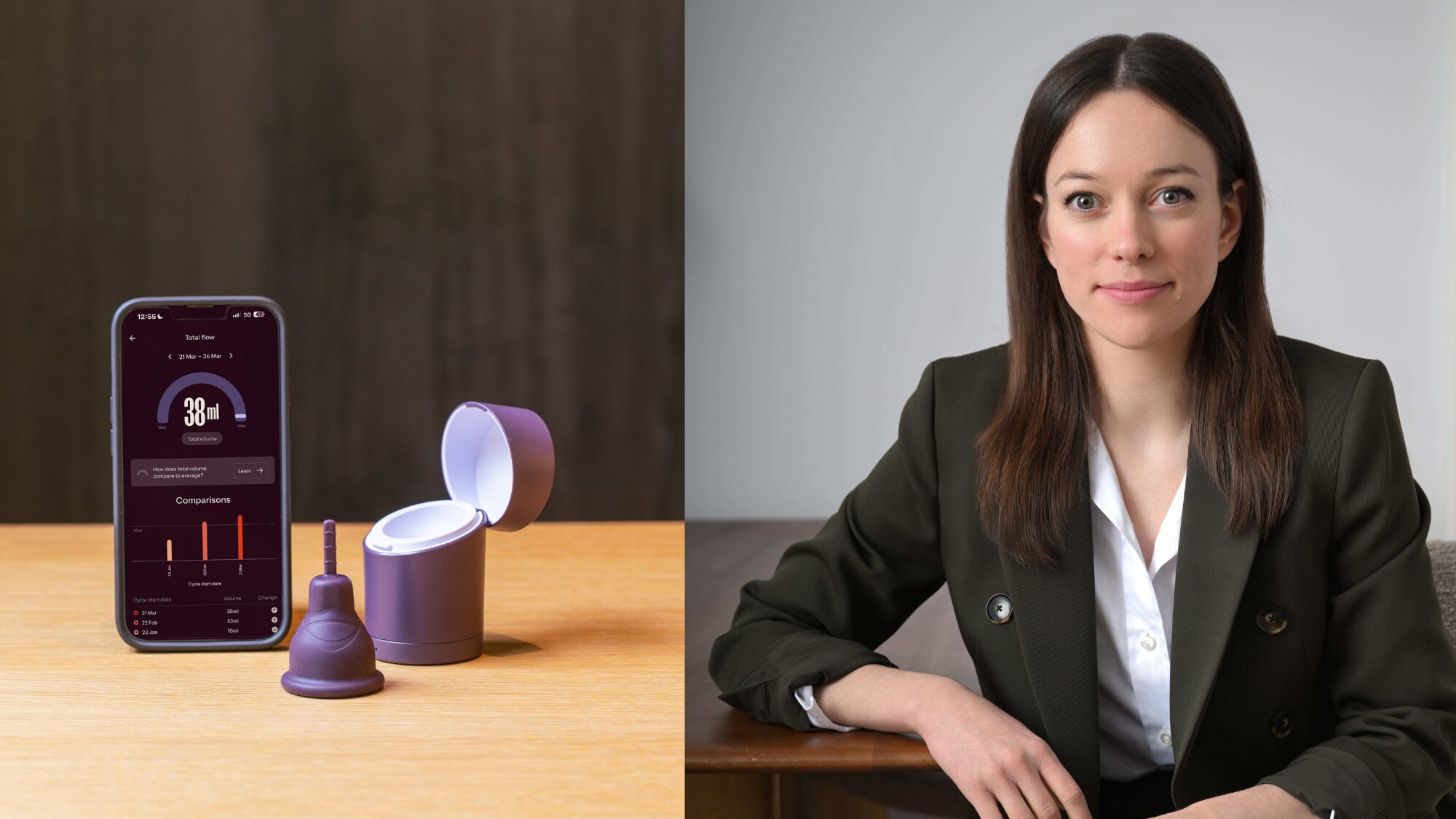 Emm: Britisches FemTech-Startup holt 9 Mio. Dollar für smarte Menstruationstassen