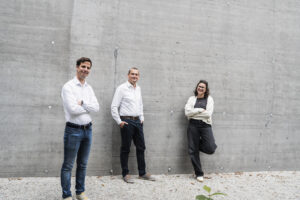 Michael Reip, Christoph Zehentner und Verena Kriegl von openmaind. © Verena Kriegl