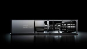 Booms 42-Megawatt-Gasturbine namens Superpower. © Boom Supersonic