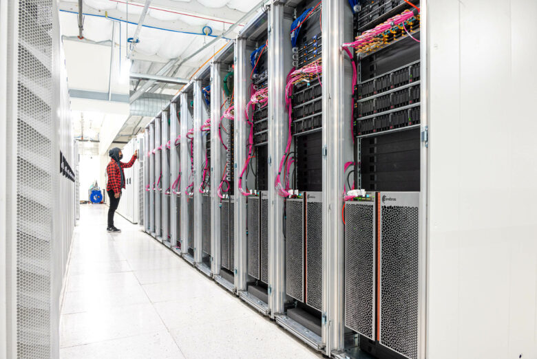 AI datacenter of Cerebras. © Cerebras