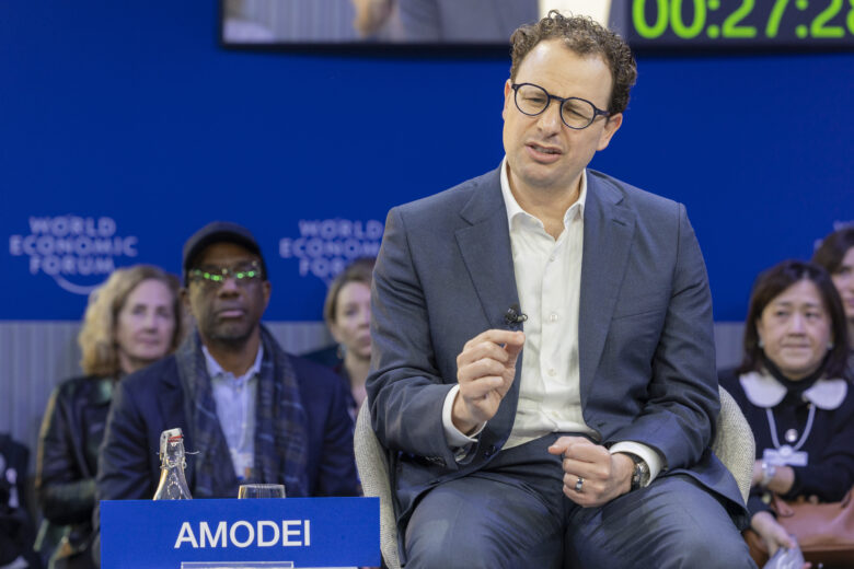 Dario Amodei, Chief Executive Officer and Co-Founder, Anthropic. © World Economic Forum / Sandra Blaser