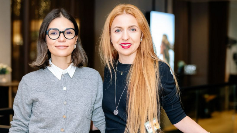 Die Averis AI-Gründerinnen Corina Lascu und Ramona Bordea © Averis AI