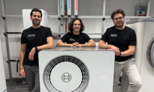 Valentin Perkonigg, Michael Kowatschew und Alexander Valtingojer von Heizma. © Heizma