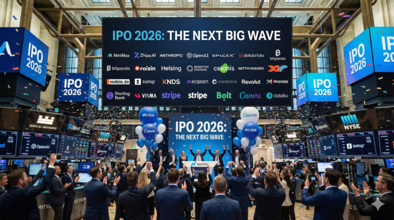 So könnte die Börse 2026 aussehen. © Nano Banana Pro / Trending Topics