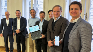 v.l.n.r. Ulrich Streibl, Thomas Berner, Marc Huether, Andreas Forster, Andreas Stock, Arno Senoner, Max Klöss. © Power2market