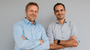 CTO Helge Jochens und CEO Frank Wallrapp. © Twogee Biotech
