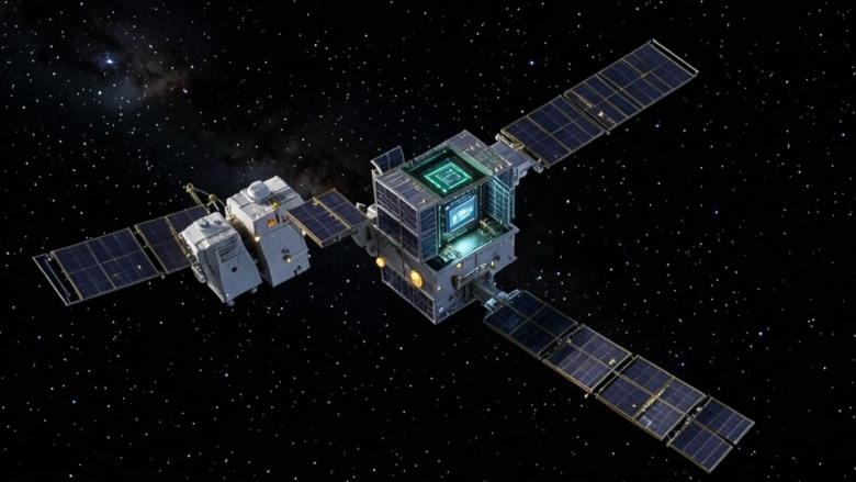 KI-generierter KI-Satellit. © Canva / Trending Topics