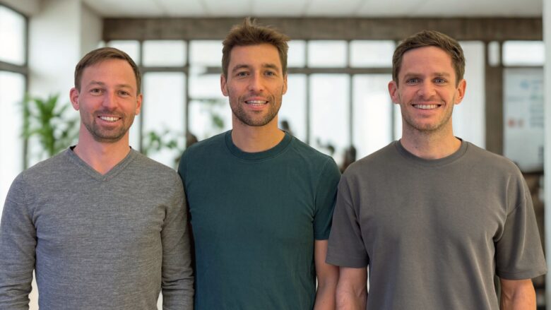 One100-Gründer Simon Tretter, Karl Edlbauer, Daniel Laiminger. © One100.ai