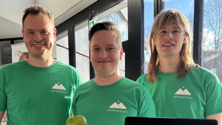 Das Zeitkapsl-Team. © Zeitkapsl