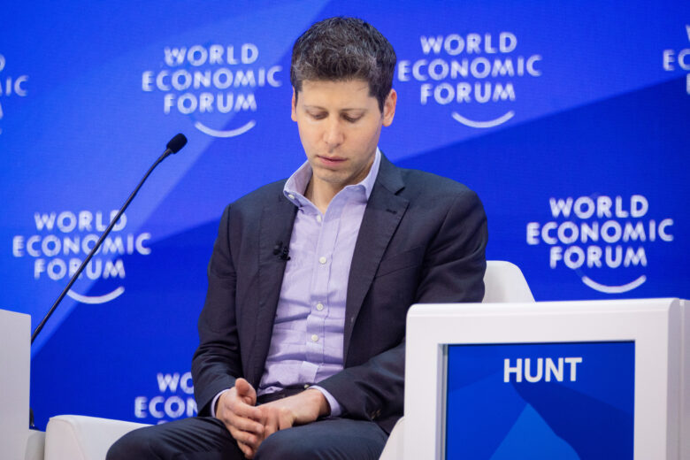 Sam Altman CEO of OPenAI. © World Economic Forum / Benedikt von Loebell
