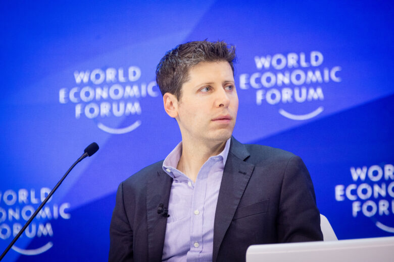 Sam Altman CEO of OPenAI. © World Economic Forum / Benedikt von Loebell