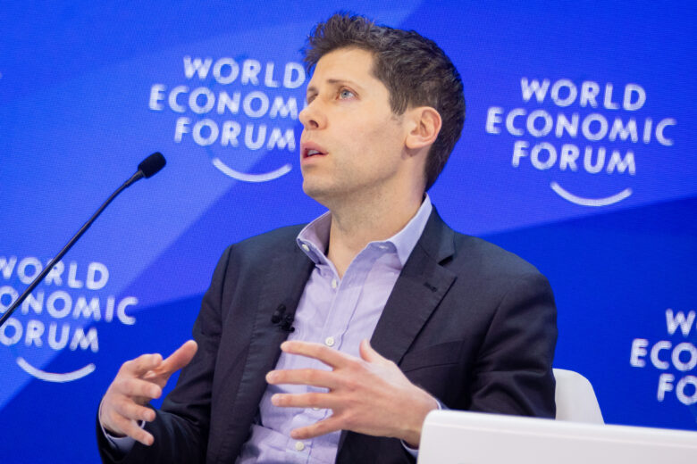 Sam Altman CEO of OPenAI. © World Economic Forum / Benedikt von Loebell