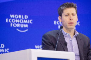 Sam Altman CEO of OPenAI. © World Economic Forum / Benedikt von Loebell
