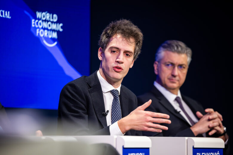 Arthur Mensch, Co-Founder and Chief Executive Officer, Mistral AI. ©2026 World Economic Forum / Ciaran McCrickard
