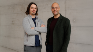 Die Rivia-Gründer Tiago Kieliger und Erik Scalfaro © Rivia