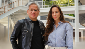 Jensen Huang (NVIDIA) and Mira Murati (Thinking Machines). © Nvidia / Thinking Machines Labs
