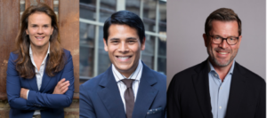 Katrin Stark, Nirav Tolia & Dr. Karl Theodor zu Guttenberg. © Bitpanda