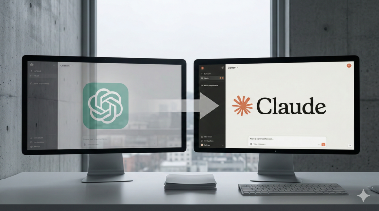 Switch from ChatGPT to Claude. © Nano Banana 2 by Trending Topics