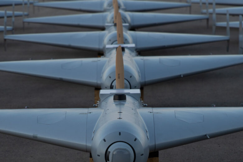 Low-cost Unmanned Combat Attack System (LUCAS) drones. © U.S. CENTRAL COMMAND AREA OF RESPONSIBILITY