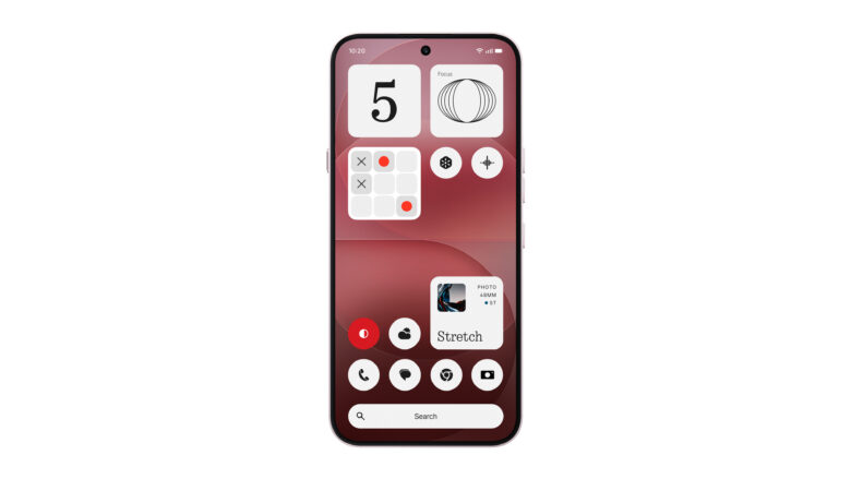 Individual Widgets on the Nothing Phone. © Nothing