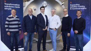 v.l.n.r.: Christian Plangger (Nordwind), Alon Shklarek (ASP), Alexander Reissner (ENP), Tom Harder (Nordwind), Armin Franz (STI), David Krejci (ENP). © Enpulsion