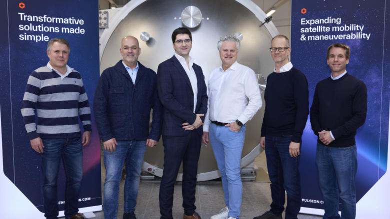 v.l.n.r.: Christian Plangger (Nordwind), Alon Shklarek (ASP), Alexander Reissner (ENP), Tom Harder (Nordwind), Armin Franz (STI), David Krejci (ENP). © Enpulsion