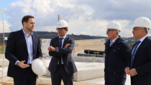 Matija Dolinar, Dr. Dejan Paravan, Hermann Geubmüller, Klaus Mühlbacher. © Stefan Müller