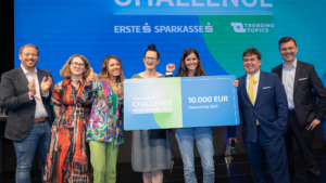Senseven siegt bei der #glaubandich CHALLENGE 2026 © Erste Bank / Daniel Hinterramskogler