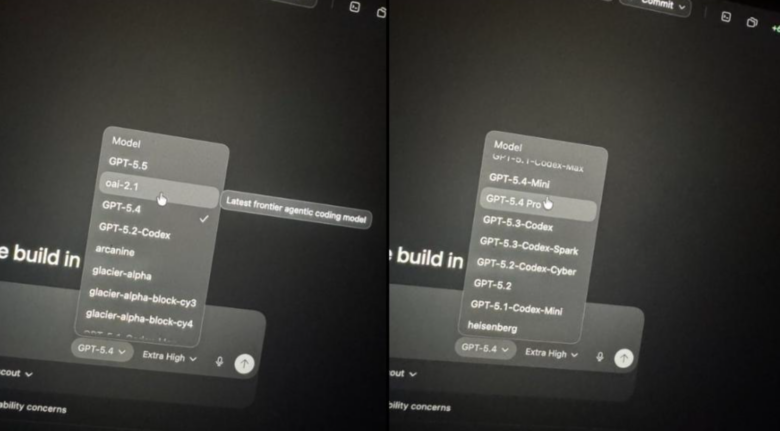 GPT-5.5 Screenshots. © X.com