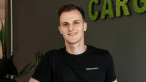 CEO Lukas Petrasch. © Cargoboard