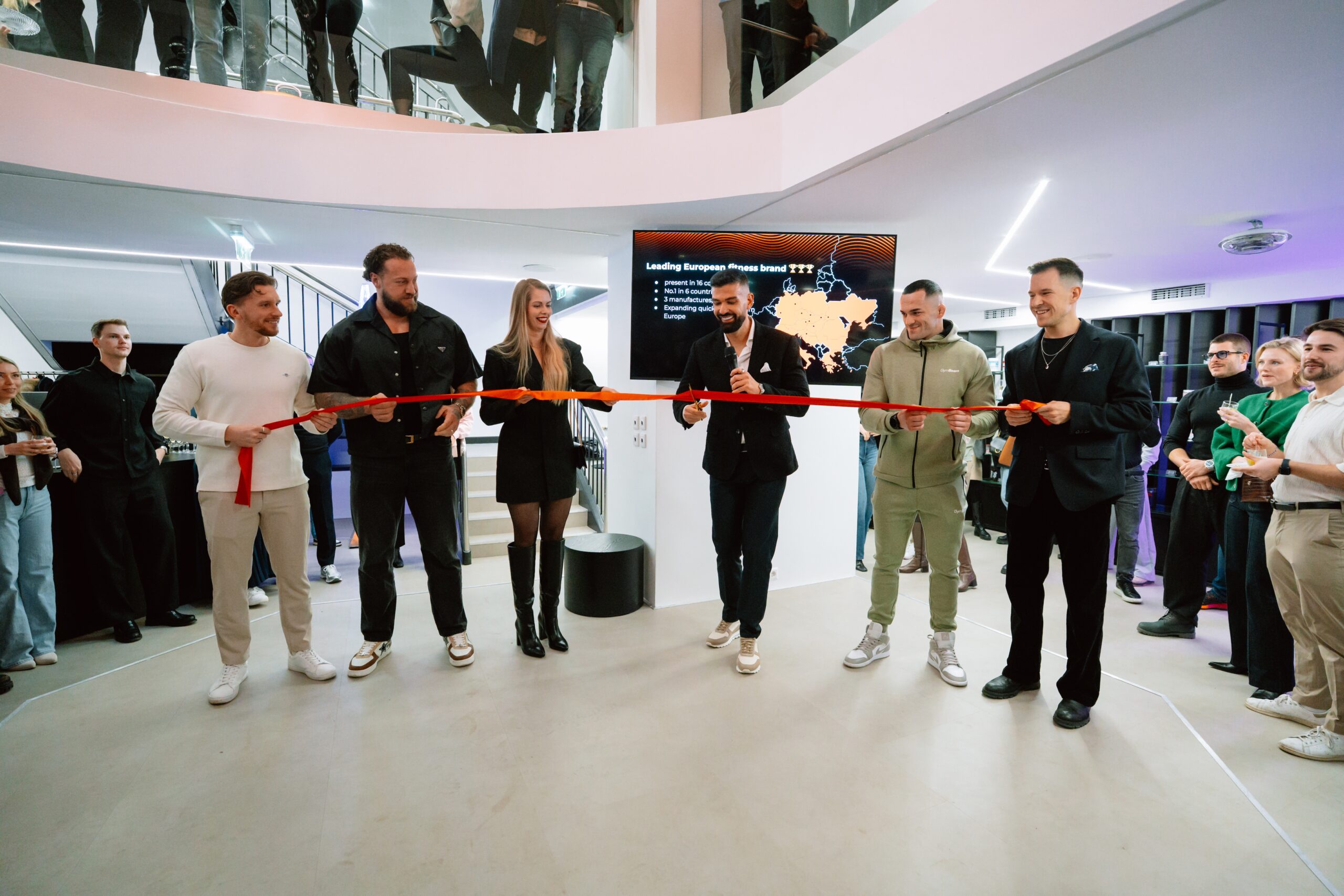 GymBeam Hub Opening in Wien 2026. © GymBeam