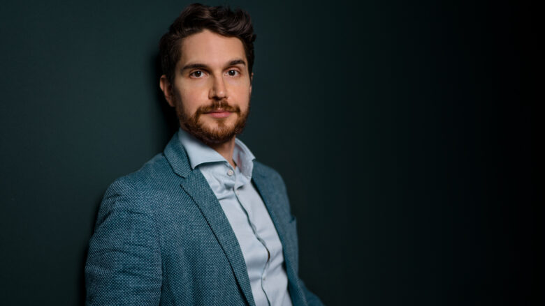 Kambis Kohensal im Interview über StartupNOW. © Nadine Studeny