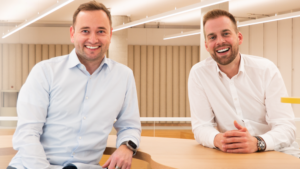 Die Co-CEOs Robert Göbel und Philipp Noll von Spread AI. © Spread AI