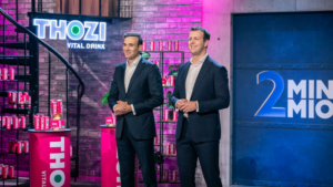 Thozi bei 2 Minuten 2 Millionen. © ProsiebenSat1Puls4