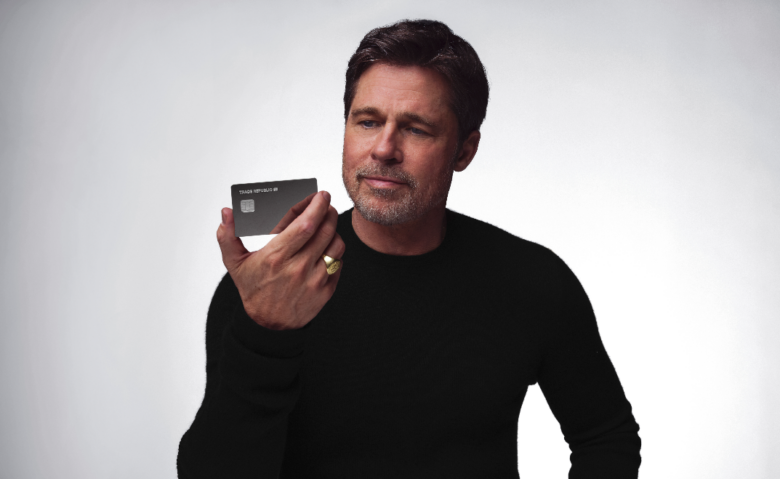 Brad Pitt wirbt für Trade Republic. © Trade Republic