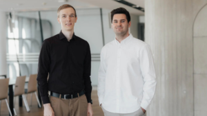 Die Co-Founder Christoph Oswald (CTO) und Michael Ramel (CEO). © Dina Grojer