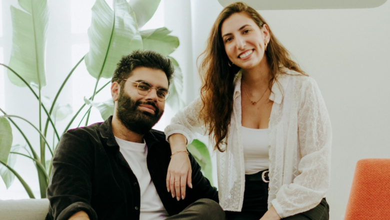 Die Co-Founder:innen und CEOs Nim Cheema und Gabriella Hachem. © Dessn