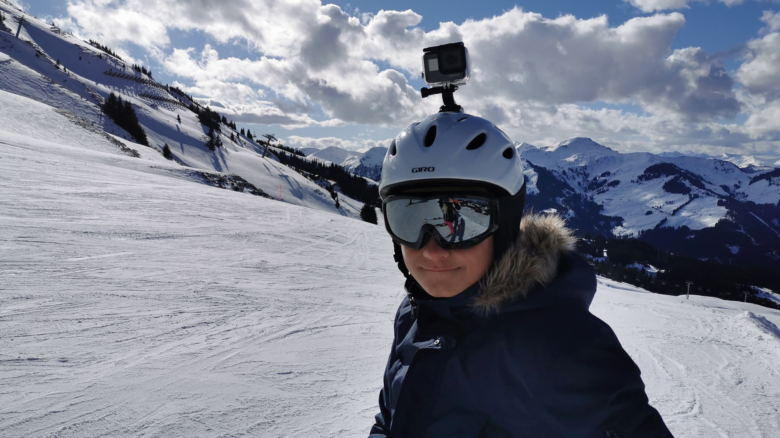 GoPro, auf einem Helm befestigt © Alexandra_Koch on Pixabay