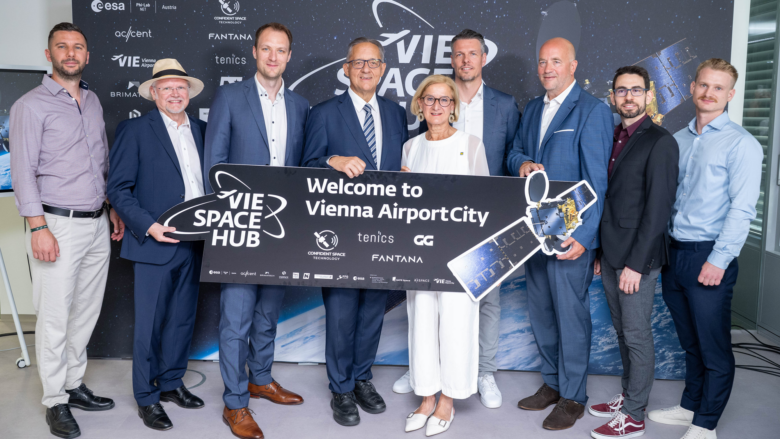 Eröffnung der neuen Space Factory im ESA Phi-Lab Austria am Flughafen Wien-Schwechat © NLK Khittl