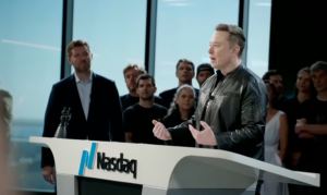 Elon Musk, CEO of SpaceX. © SpaceX / Nasdaq