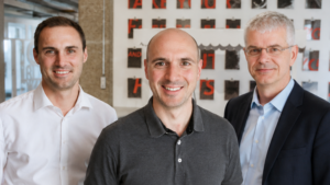Das Ailig-Führungsteam (v.l.n.r.): Sebastian Spindler (Co-Founder), Jakob Öschlberger (Founder & CEO), Peter Schrutka-Rechtenstamm (Business Development & Growth) © Ailig