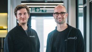 Die Gründer von QuantumDiamonds: Fleming Bruckmaier und Kevin Berghoff © QuantumDiamonds GmbH
